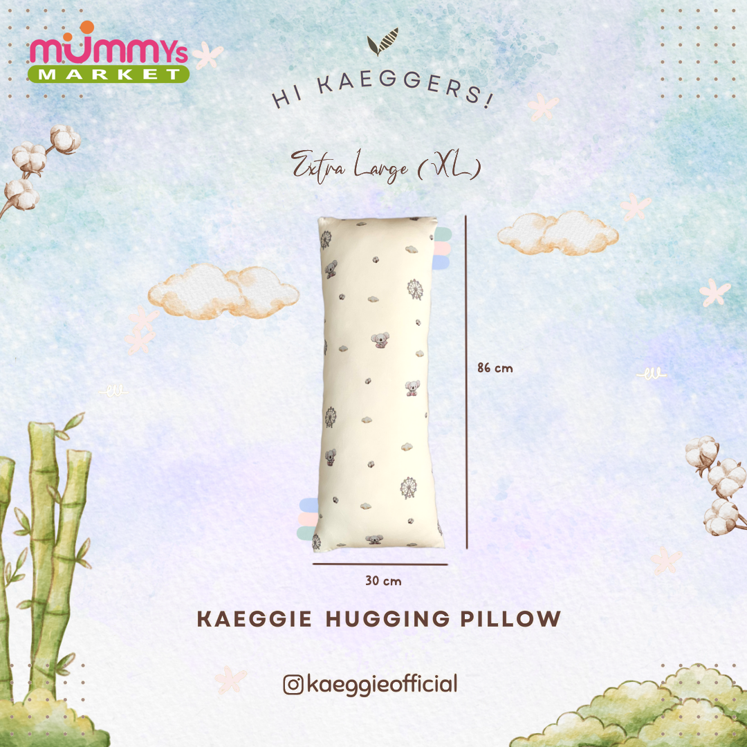 Kaeggie Hugging Pillow XL - Bolster 30X86cm (Assorted Design)